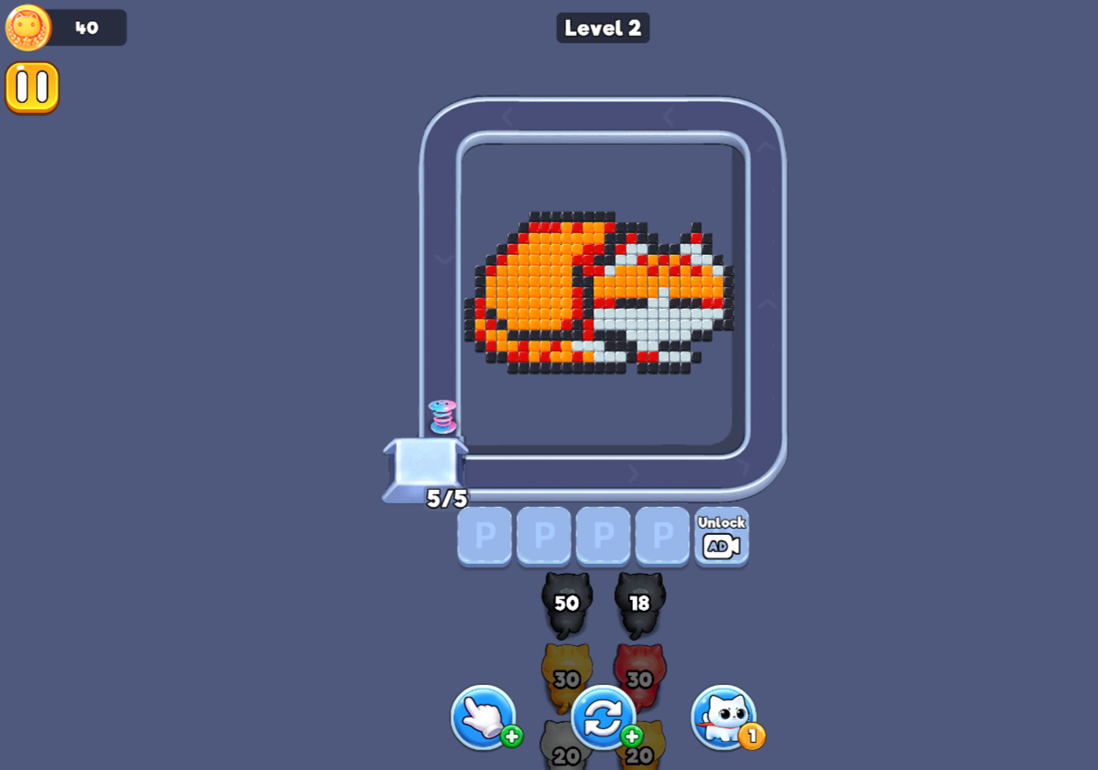 Pixel Flow Game Play Online