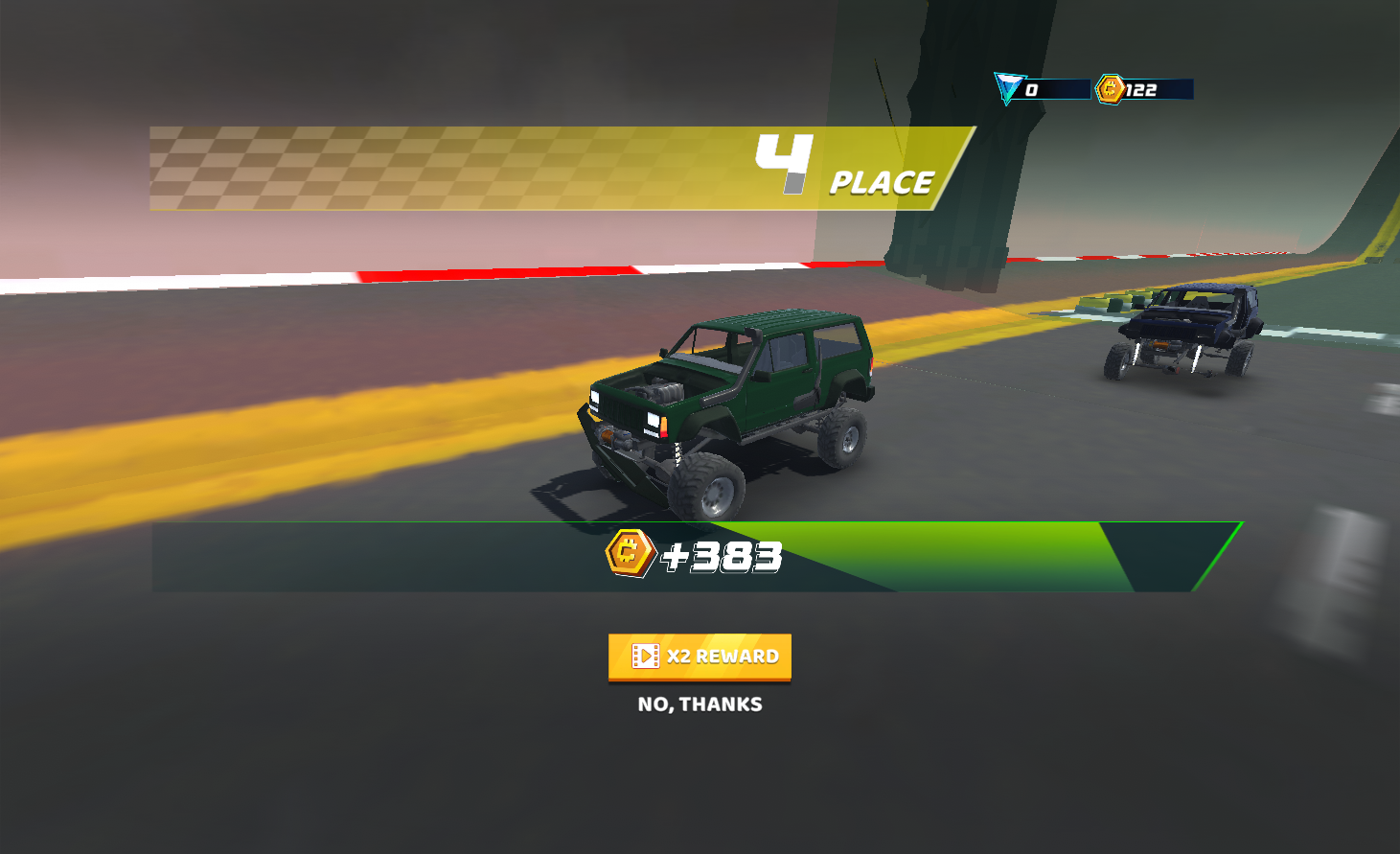 Road Fury Game Screenshot