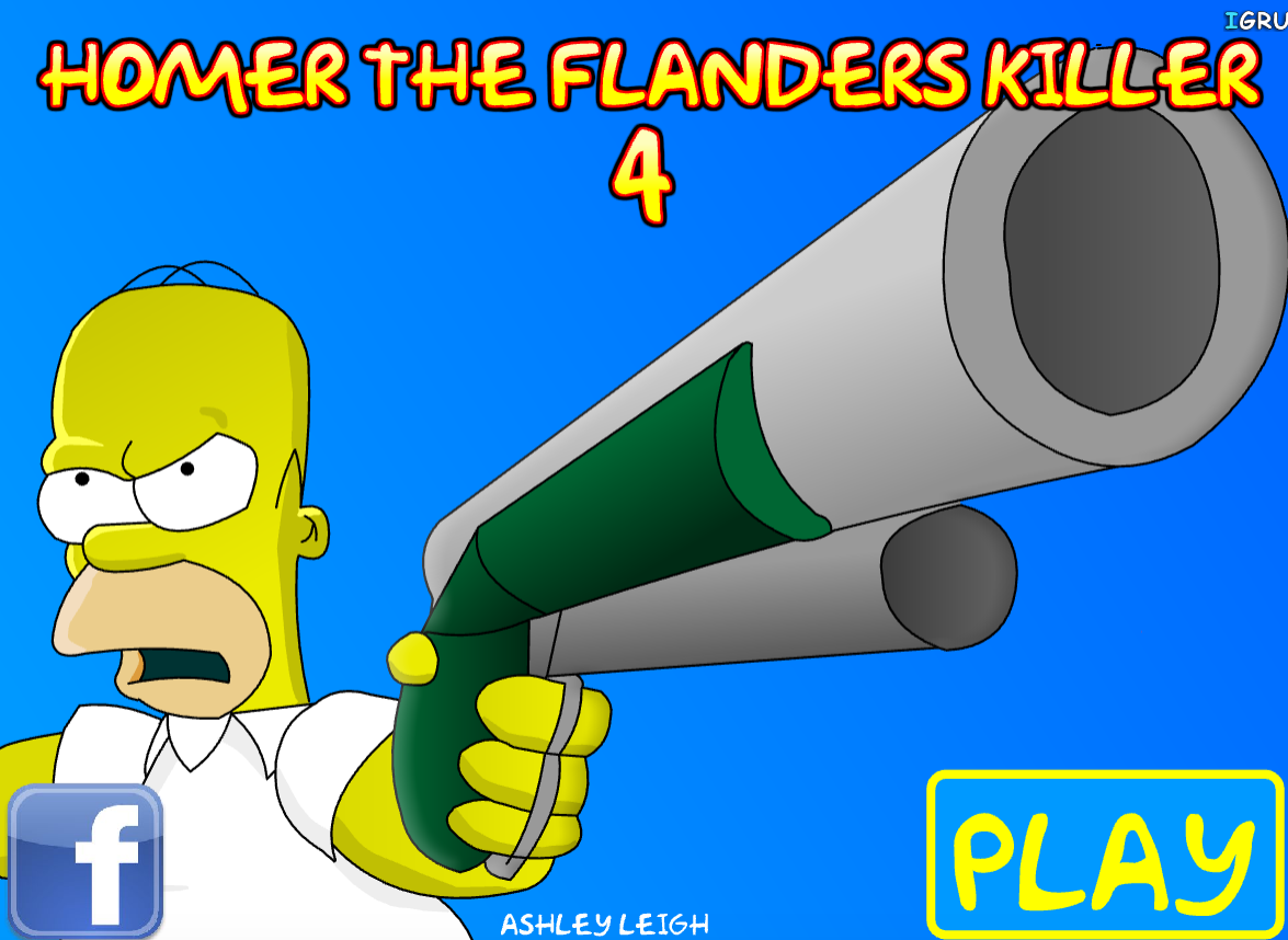 You vs Homer Game Screenshot